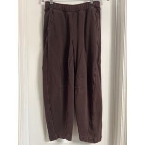 Aerie Oh Snap! Barrel Sweatpant | SOLD OUT Chocolate Brown | Size Small